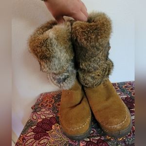 BearPaw Fur Boots